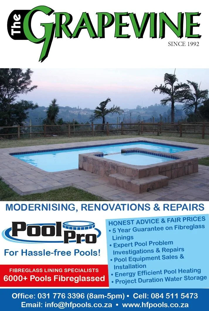 Pool Pro — modernising, renovations & repairs. Fibreglass lining specialists.