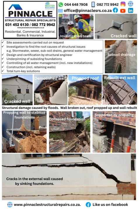 Pinnacle Structural Repair Specialists, KwaZulu-Natal