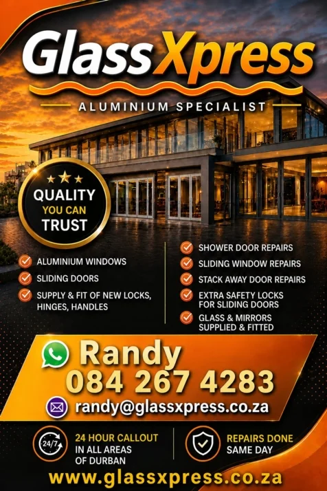 GlassXpress - The Aluminum Specialist , KwaZulu-Natal
