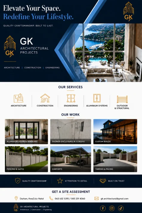 GK Architectural, KwaZulu-Natal